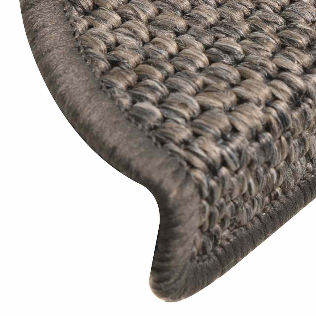 vidaXL Maty na schody samoprzylepne sizal-look 30 szt. 56x17x3 cm