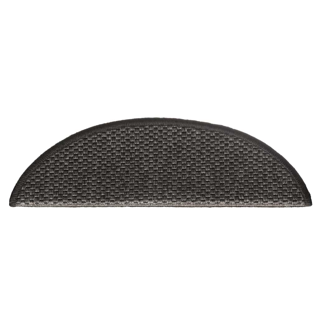 vidaXL Maty na schody samoprzylepne sizal-look 30 szt. 56x17x3 cm