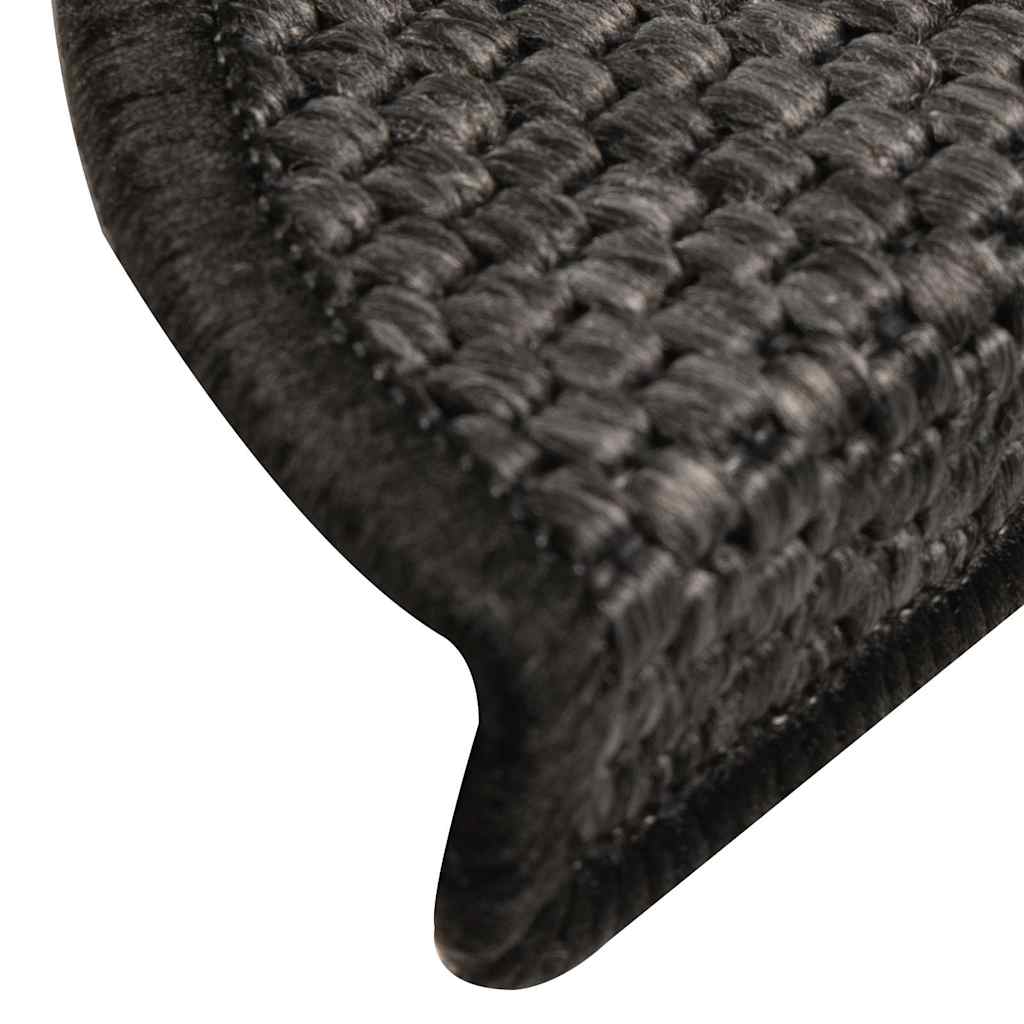 vidaXL Maty na schody samoprzylepne sizal-look 30 szt. 56x17x3 cm