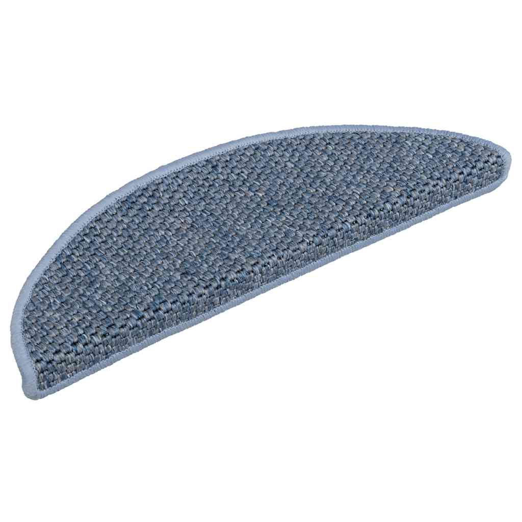 vidaXL Maty na schody samoprzylepne sizal-look 30 szt. 56x17x3 cm