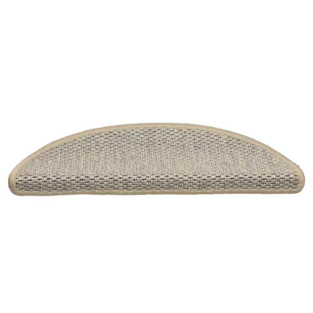 vidaXL Maty na schody samoprzylepne sizal-look 30 szt. 56x17x3 cm