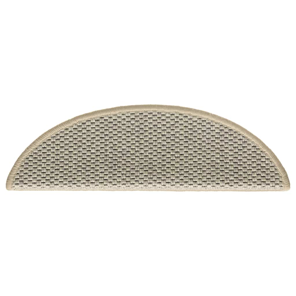 vidaXL Maty na schody samoprzylepne sizal-look 30 szt. 56x17x3 cm