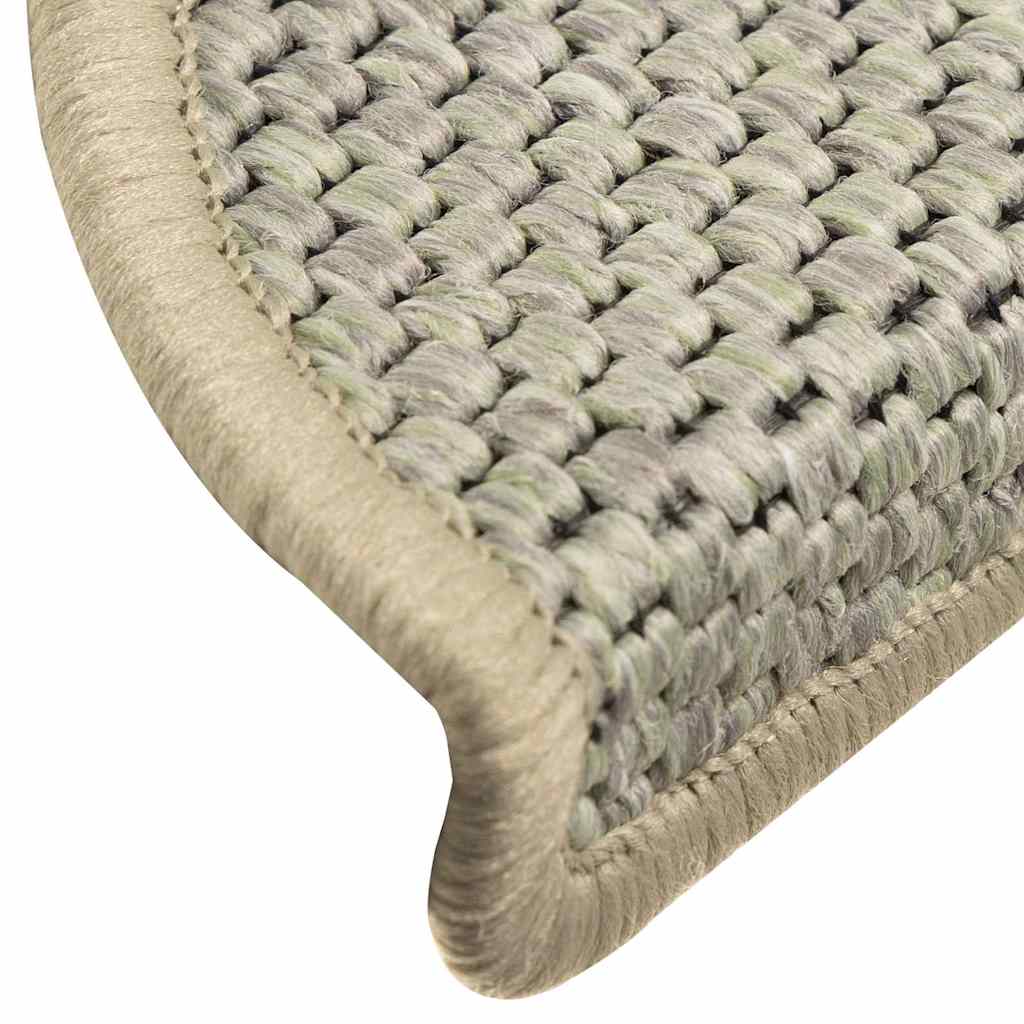 vidaXL Maty na schody samoprzylepne sizal-look 30 szt. 56x17x3 cm