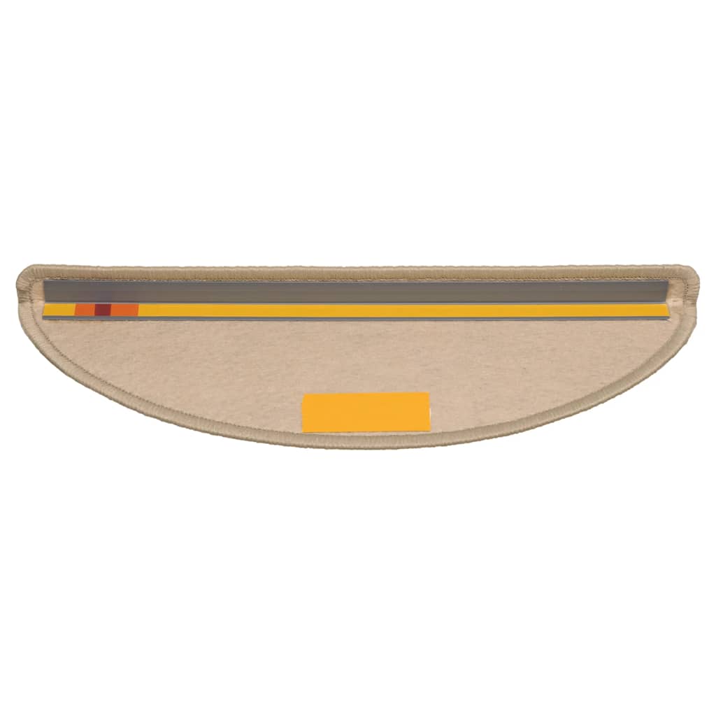 vidaXL Maty na schody samoprzylepne Sisal-Look 30 szt. 56x17x3 cm
