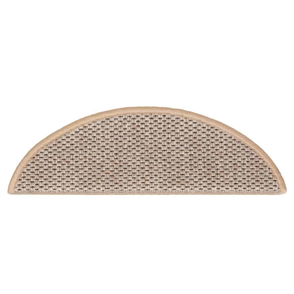 vidaXL Maty na schody samoprzylepne sizal-look 30 szt. 56x17x3 cm