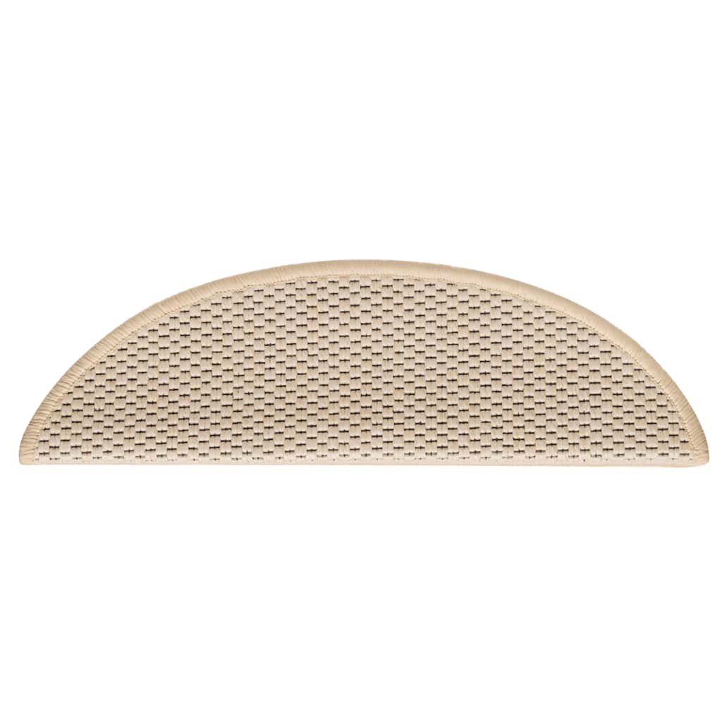 vidaXL Maty na schody samoprzylepne sizal-look 30 szt. 56x17x3 cm