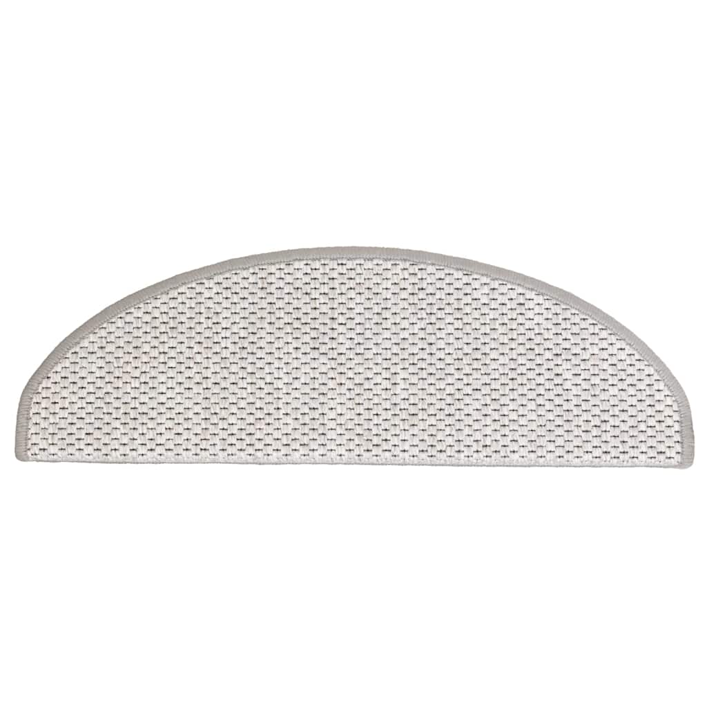 vidaXL Maty na schody samoprzylepne Sisal-Look 30 szt. 65x21x4 cm