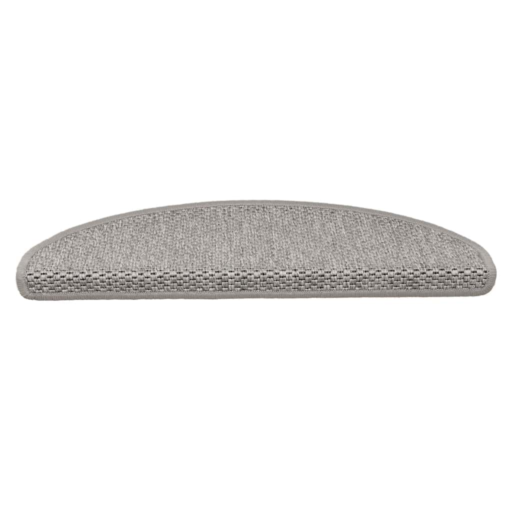 vidaXL Maty na schody samoprzylepne sizal-look 30 szt. 65x21x4 cm