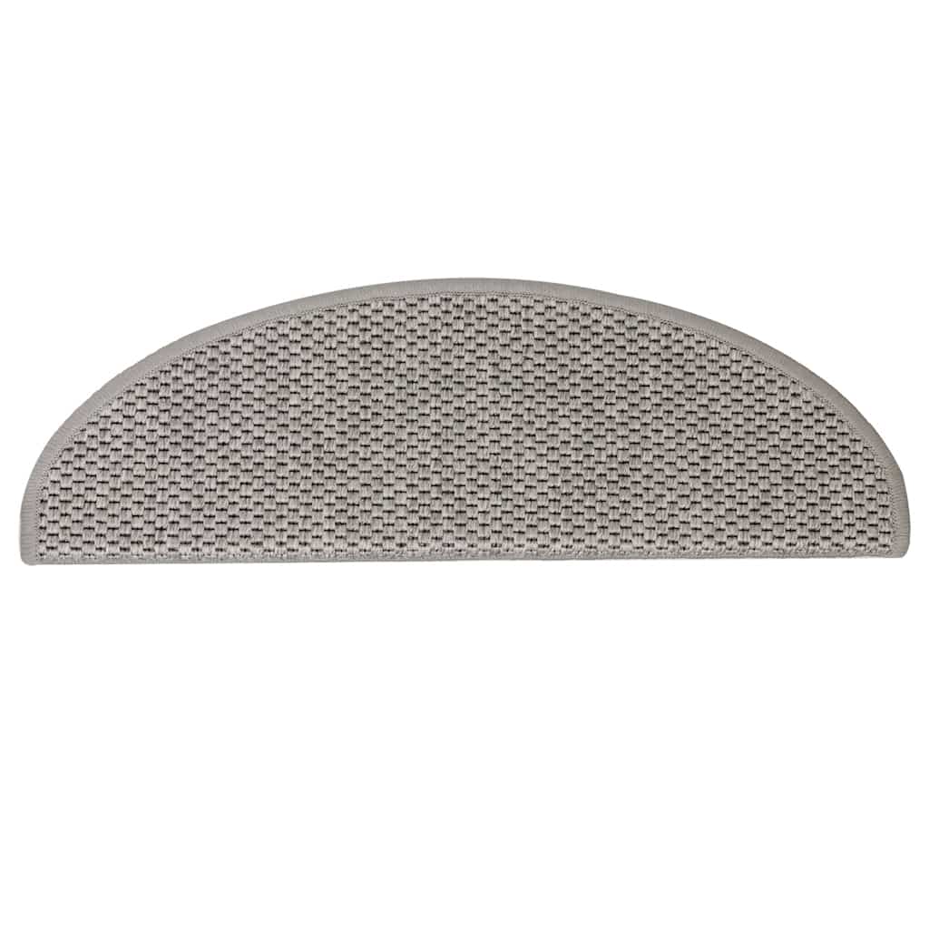 vidaXL Maty na schody samoprzylepne sizal-look 30 szt. 65x21x4 cm