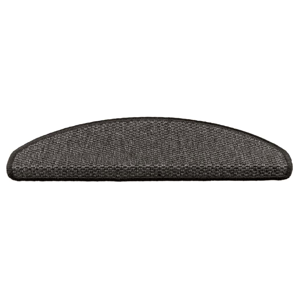 vidaXL Maty na schody samoprzylepne Sisal-Look 30 szt. 65x21x4 cm