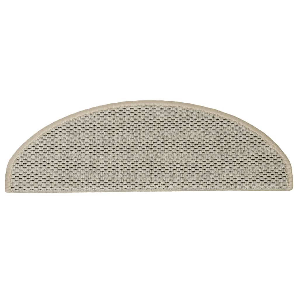 vidaXL Maty na schody samoprzylepne sizal-look 30 szt. 65x21x4 cm