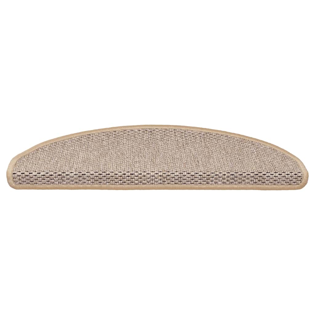 vidaXL Maty na schody samoprzylepne sizal-look 30 szt. 65x21x4 cm