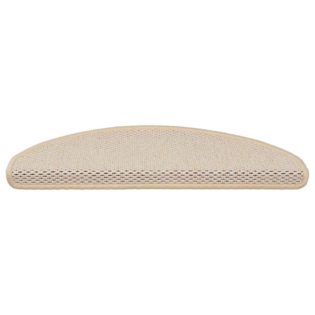 vidaXL Maty na schody samoprzylepne sizal-look 30 szt. 65x21x4 cm