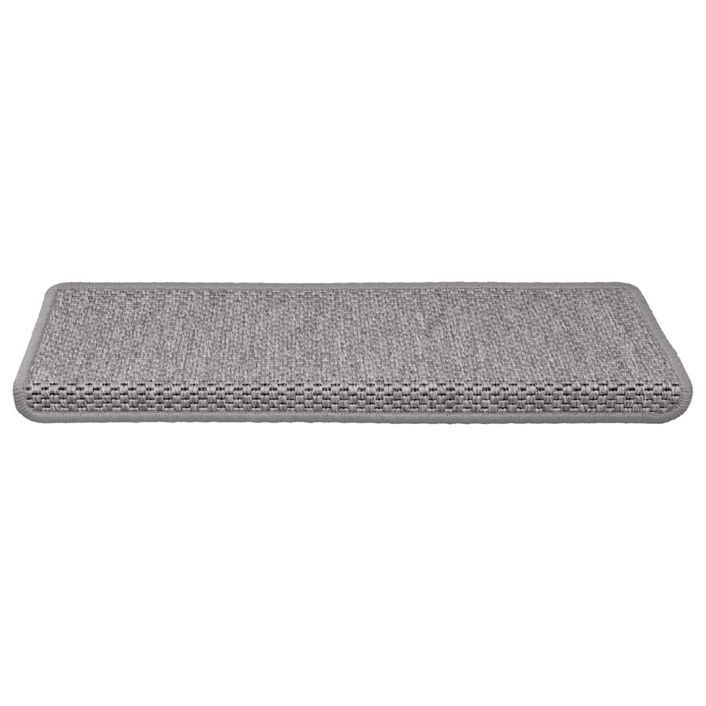 vidaXL Maty na schody samoprzylepne sizal-look 30 szt. 65x21x4 cm
