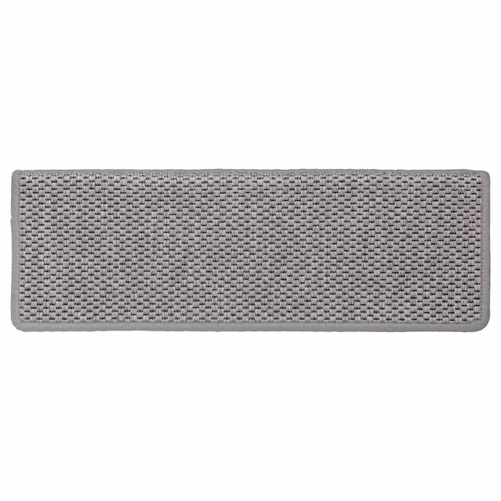 vidaXL Maty na schody samoprzylepne sizal-look 30 szt. 65x21x4 cm