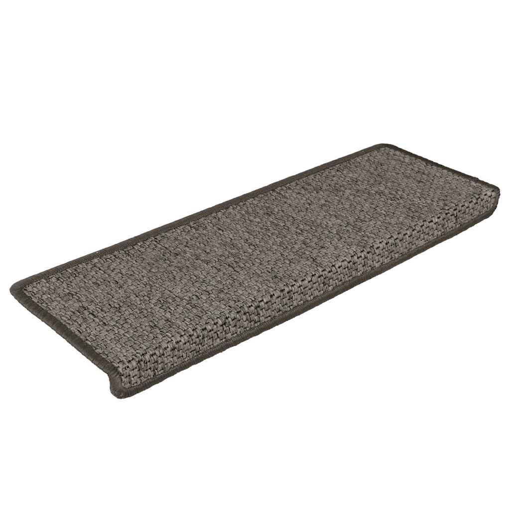 vidaXL Maty na schody samoprzylepne Sisal-Look 30 szt. 65x21x4 cm
