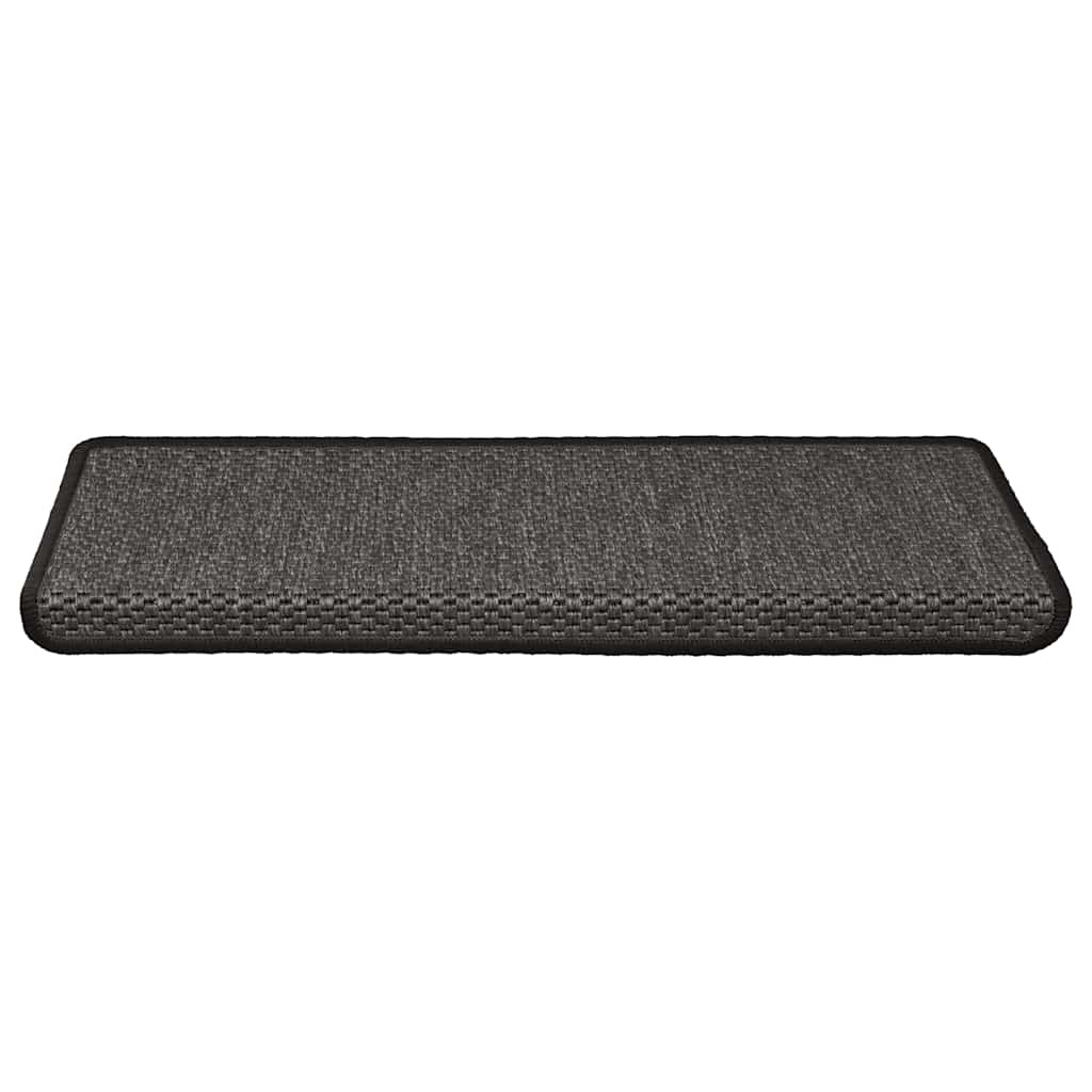 vidaXL Maty na schody samoprzylepne Sisal-Look 30 szt. 65x21x4 cm