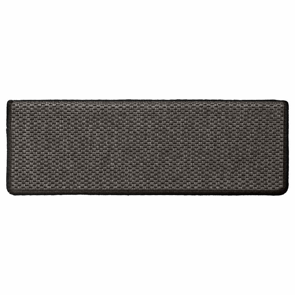 vidaXL Maty na schody samoprzylepne Sisal-Look 30 szt. 65x21x4 cm
