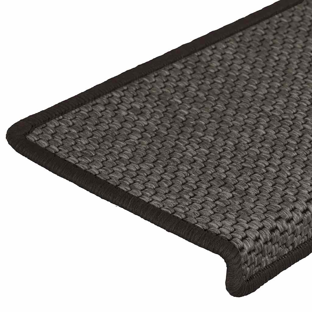 vidaXL Maty na schody samoprzylepne Sisal-Look 30 szt. 65x21x4 cm