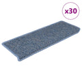 vidaXL Maty na schody samoprzylepne sizal-look 30 szt. 65x21x4 cm