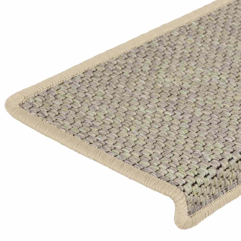 vidaXL Maty na schody samoprzylepne sizal-look 30 szt. 65x21x4 cm