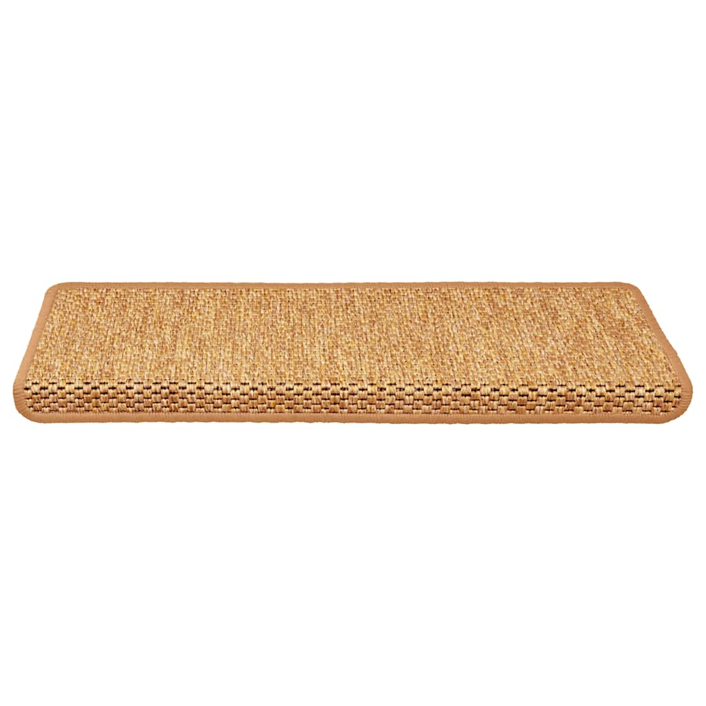 vidaXL Maty na schody samoprzylepne sizal-look 30 szt. 65x21x4 cm