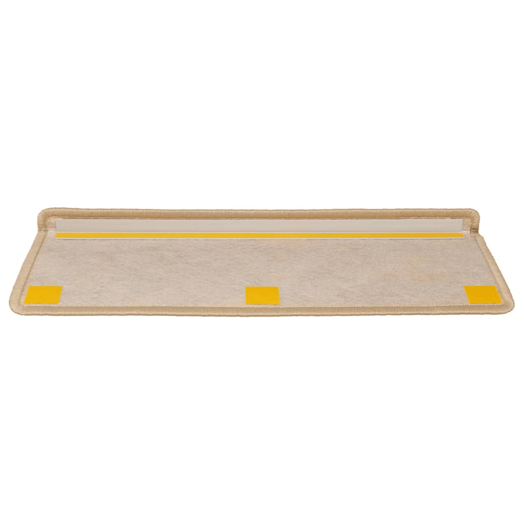 vidaXL Maty na schody samoprzylepne sizal-look 30 szt. 65x21x4 cm