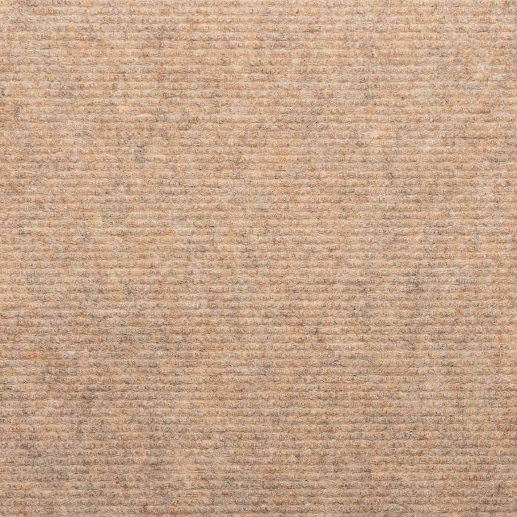 vidaXL Maty na schody samoprzylepne 30 szt. Beżowe 56x17x3 cm