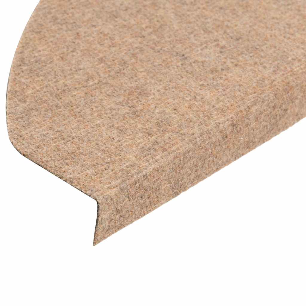 vidaXL Maty na schody samoprzylepne 30 szt. Beżowe 65x22,5x3,5 cm