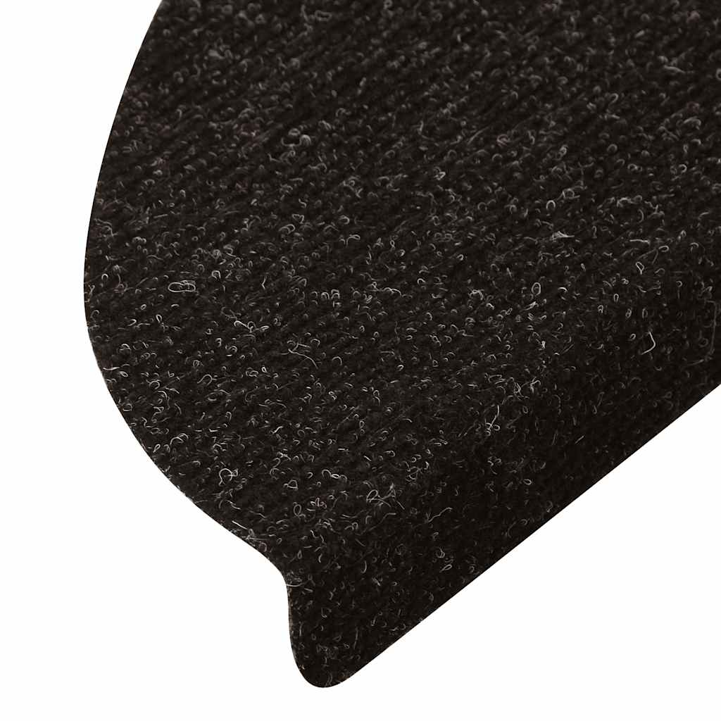 vidaXL Maty na schody samoprzylepne 20 szt. Antracyt 56x17x3 cm