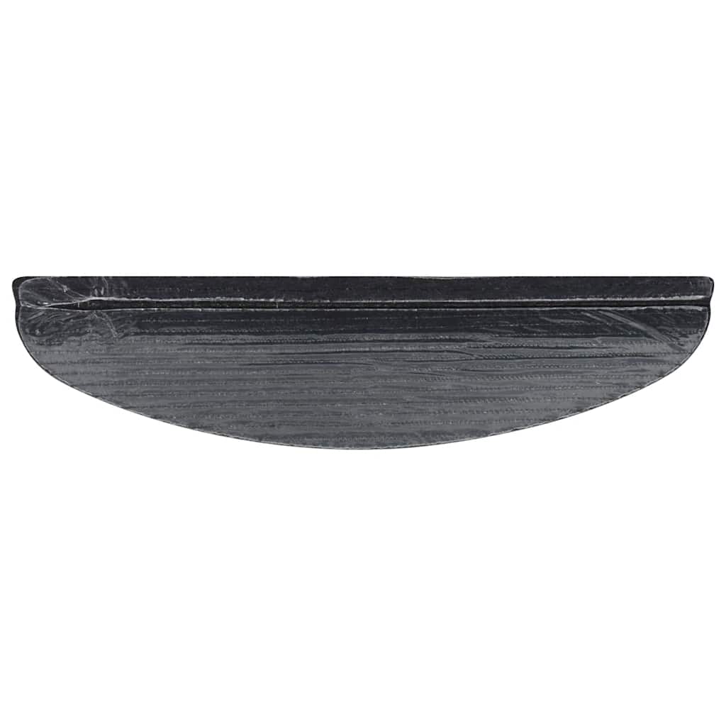 vidaXL Maty na schody samoprzylepne 30 szt. Antracyt 56x17x3 cm