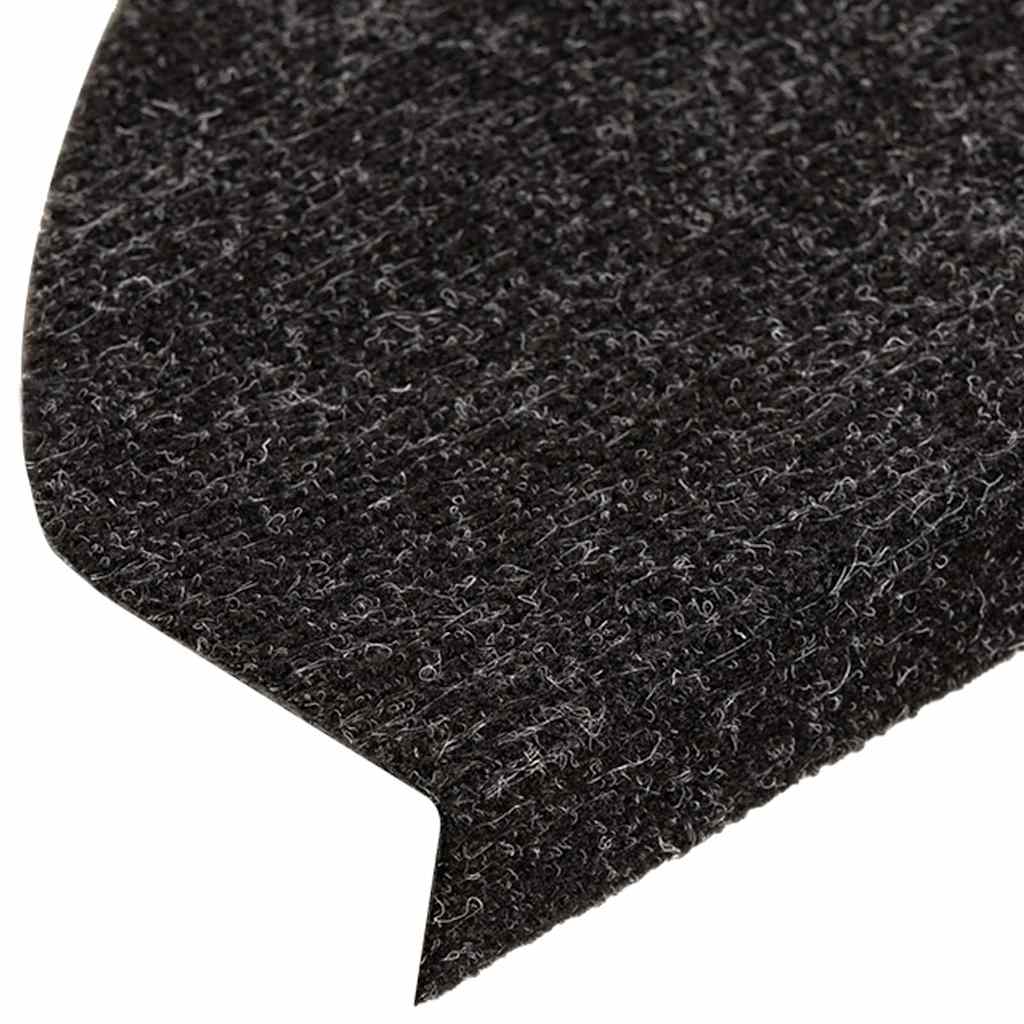 vidaXL Maty na schody samoprzylepne 20 szt. Antracyt 65x22,5x3,5 cm