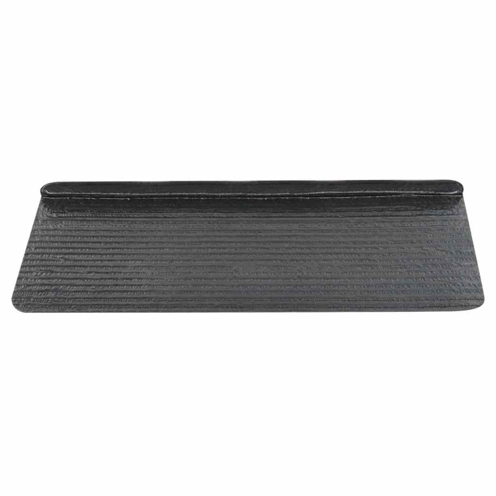 vidaXL Maty na schody samoprzylepne 30 szt. Antracyt 65x24,5x3,5 cm