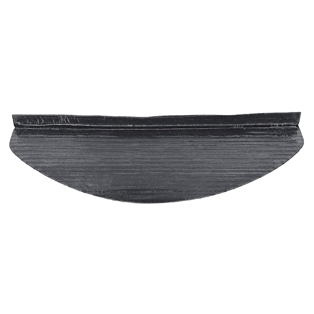 vidaXL Maty na schody samoprzylepne 20 szt. Czarne 56x17x3 cm