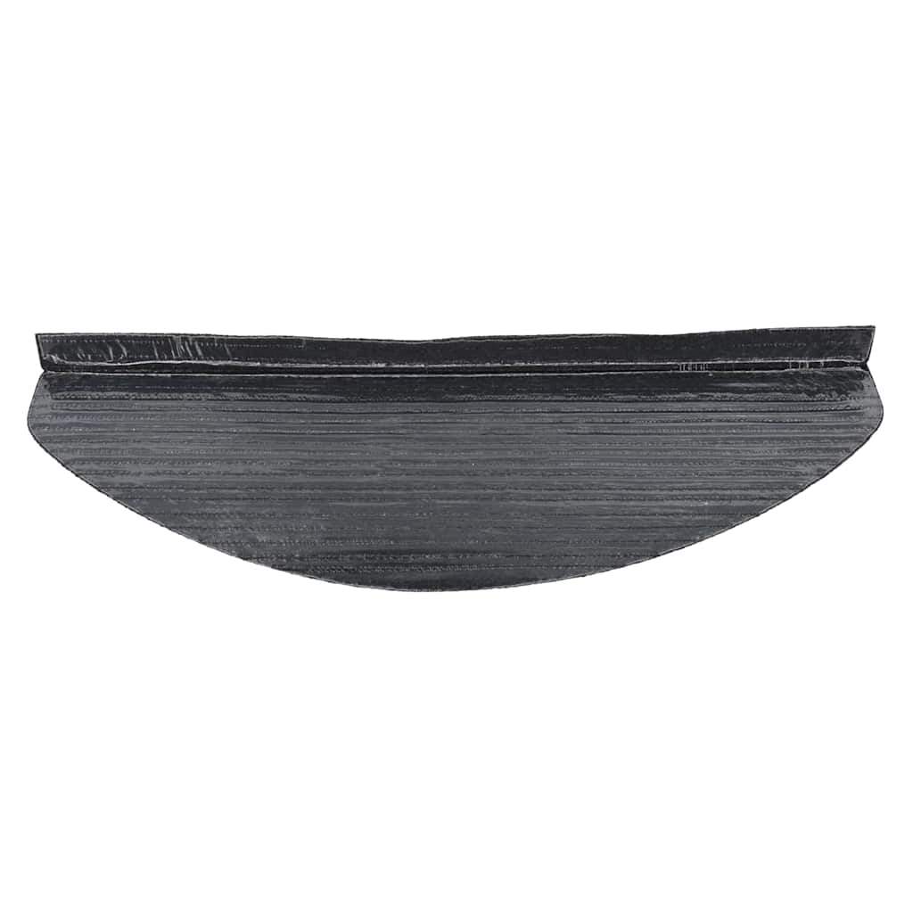 vidaXL Maty na schody samoprzylepne 30 szt. Czarne 56x17x3 cm