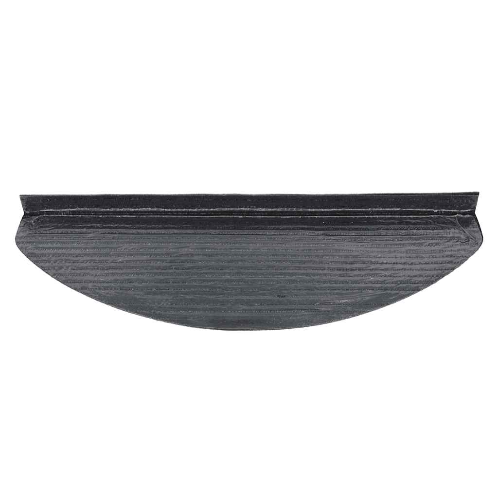 vidaXL Maty na schody samoprzylepne 20 szt. Czarne 65x22,5x3,5 cm