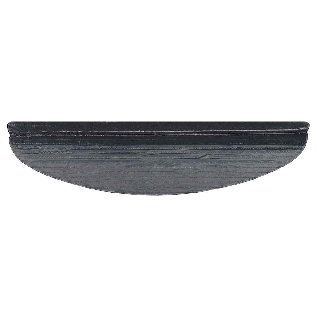 vidaXL Maty na schody samoprzylepne 30 szt. Szare 56x17x3 cm