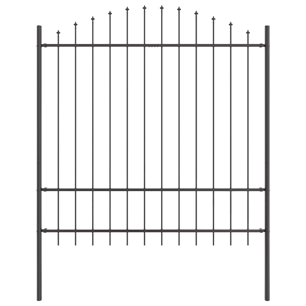 vidaXL Ogrodzenie Ogrodowe 7 pcs Szary 170 x 215 cm