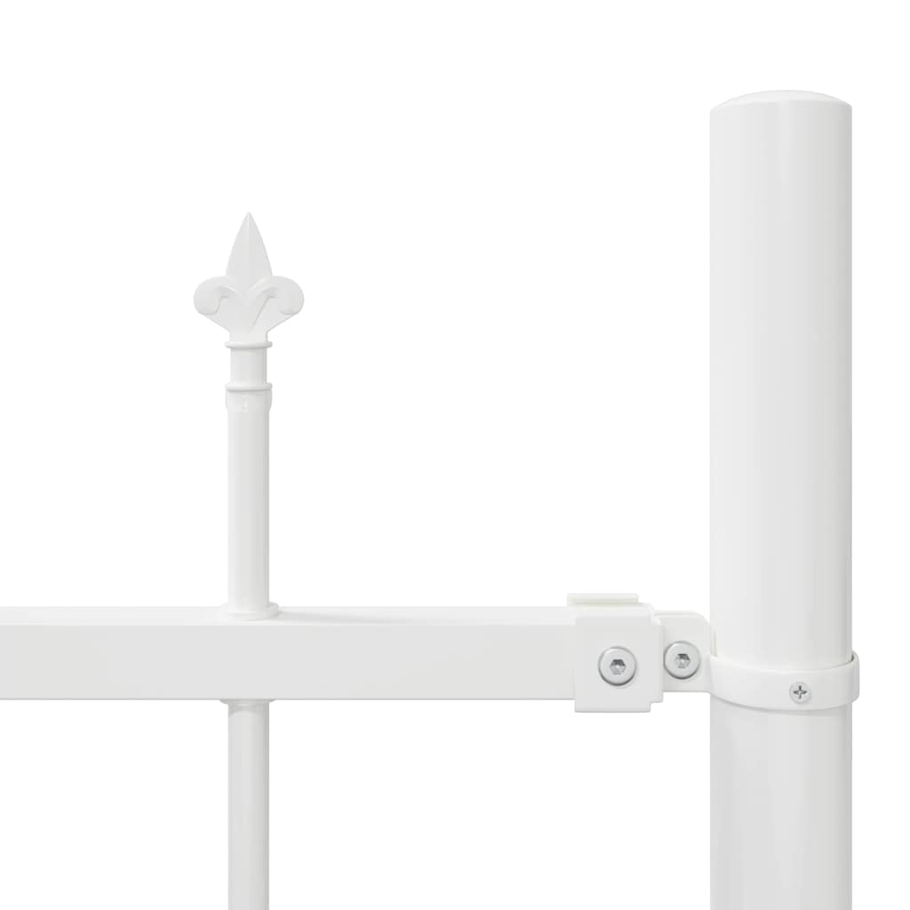 vidaXL Ogrodzenie Ogrodowe 3 pcs Biały 170 x 215 cm