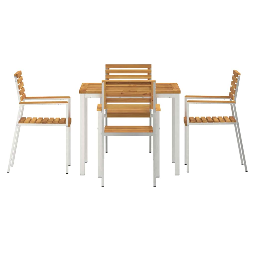 vidaXL Zestaw do jadalni w ogrodzie 5 pcs