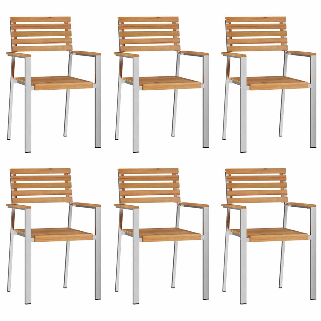 vidaXL Zestaw do jadalni w ogrodzie 7 pcs