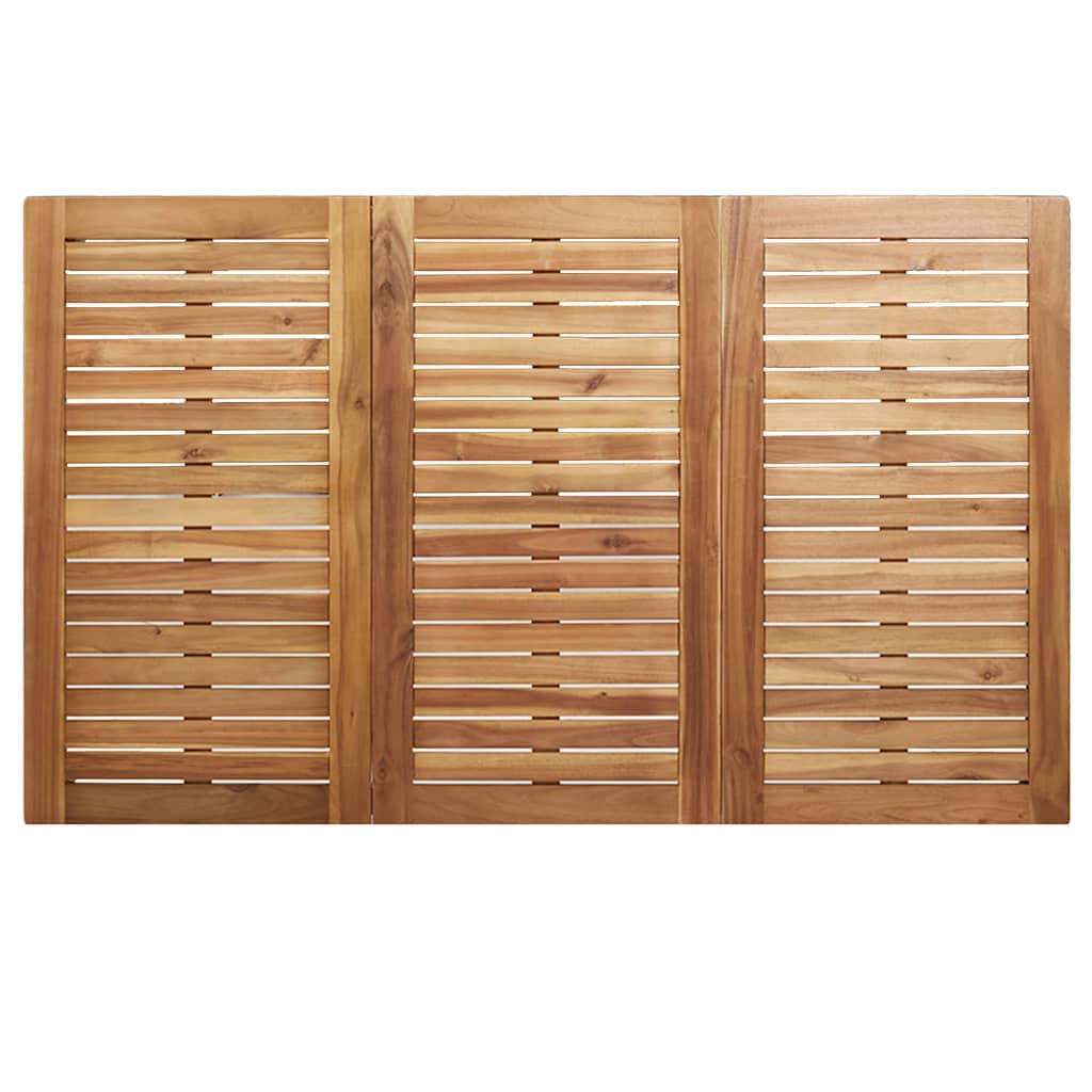vidaXL Zestaw do jedzenia na zewnątrz 7 pcs