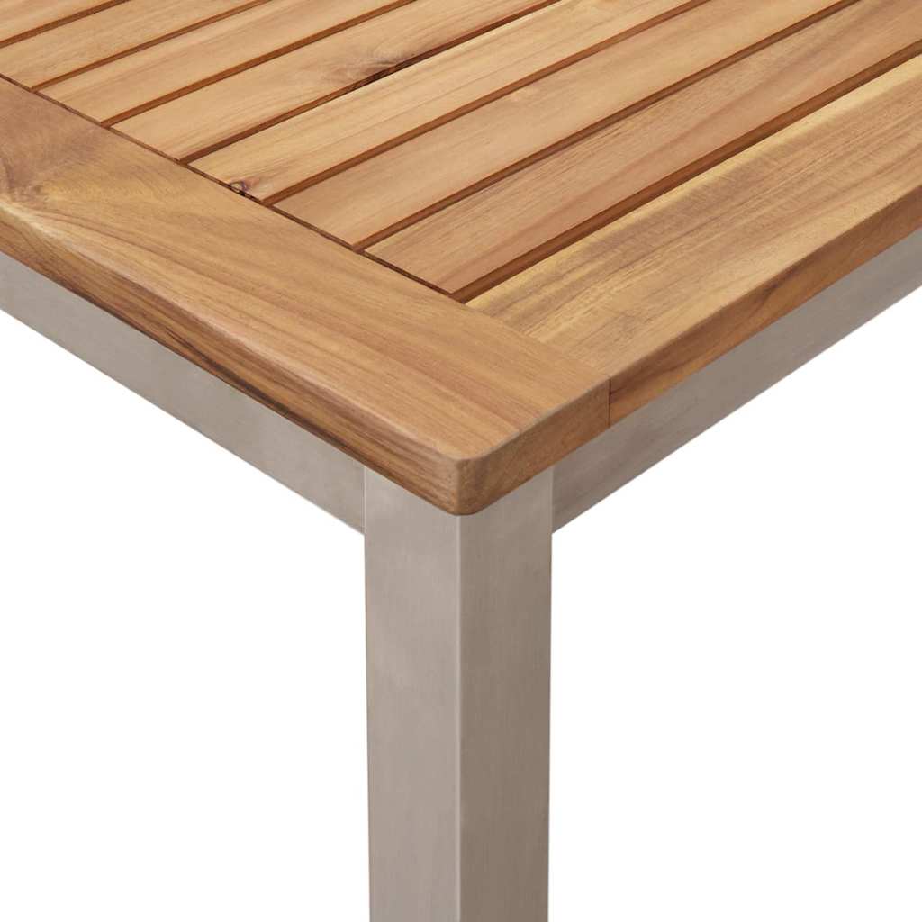 vidaXL Zestaw do jedzenia na zewnątrz 9 pcs