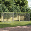 vidaXL Klatka dla psa Srebrny 600 x 200 x 200 cm Stal Galwanizowana
