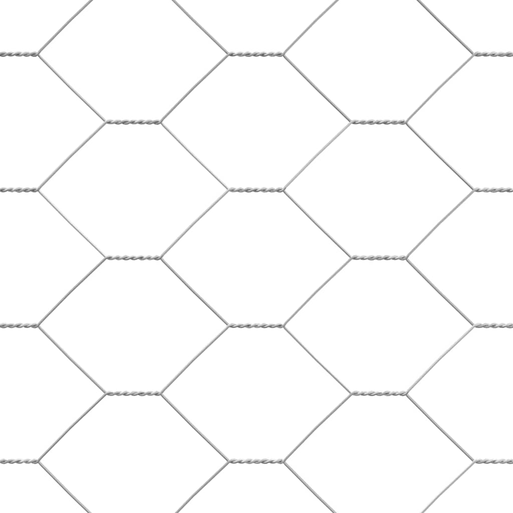 vidaXL Kenel dla Psów 4 pcs Srebrny 8 x 2 x 2 m Stal galwanizowana