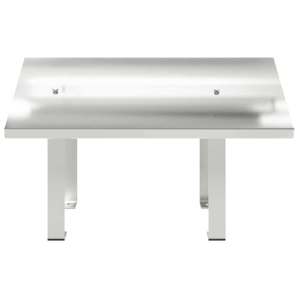 vidaXL Kurtka kominkowa Srebrny 50 x 60 x 37 cm Stal nierdzewna