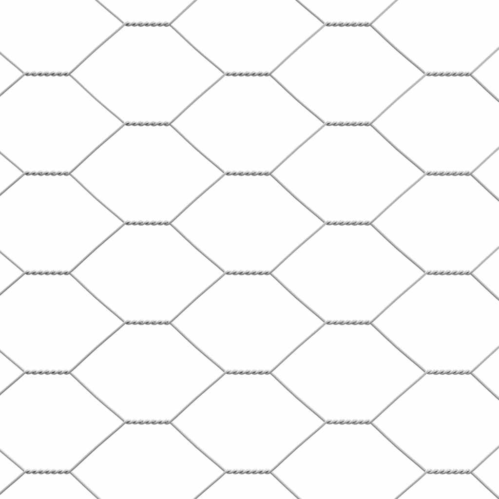 vidaXL Klatka dla kur Srebrny 2 x 2 x 2 m Stal Galwanizowana