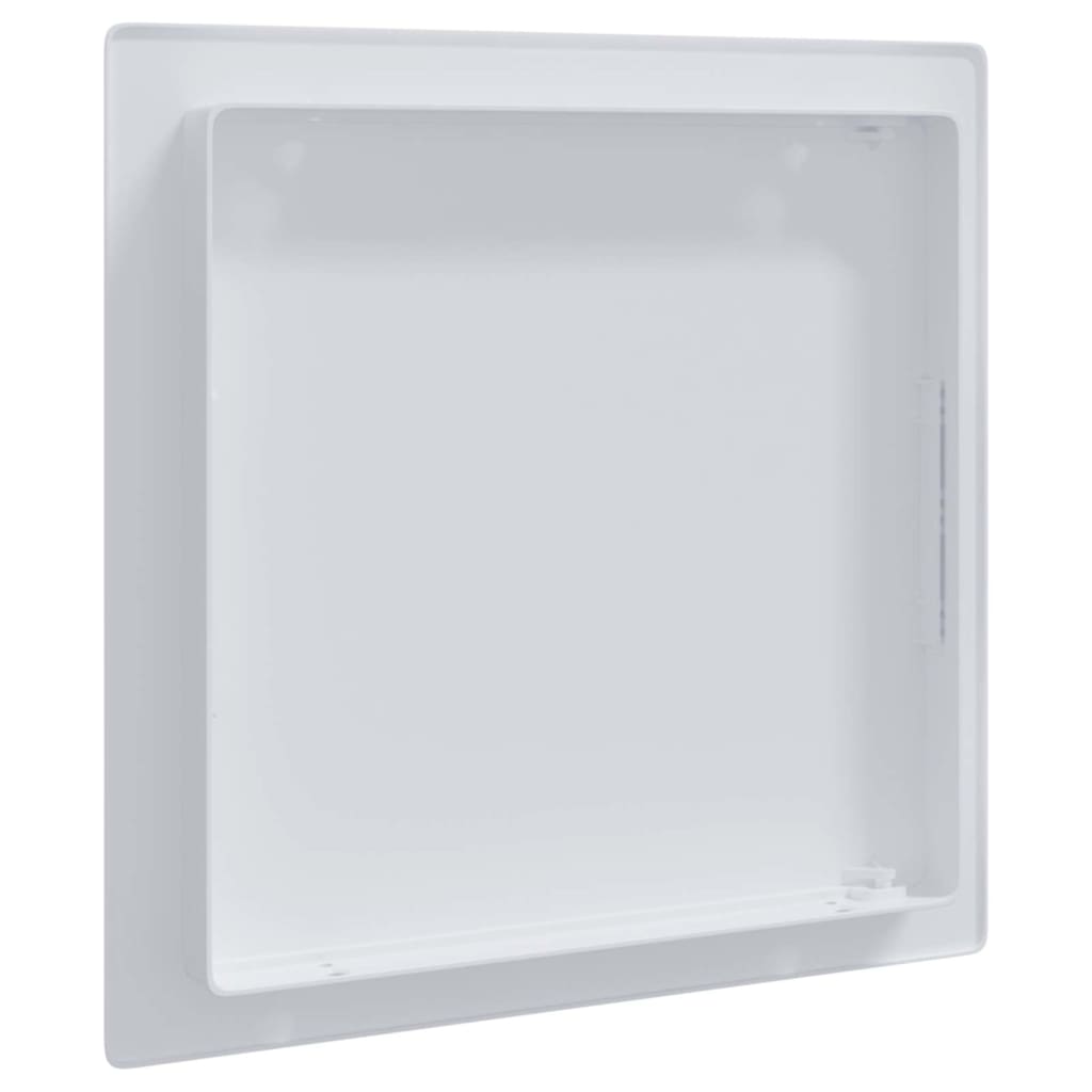 vidaXL Panele dostępu 2 pcs Biały 15 x 15 cm Plastik ABS