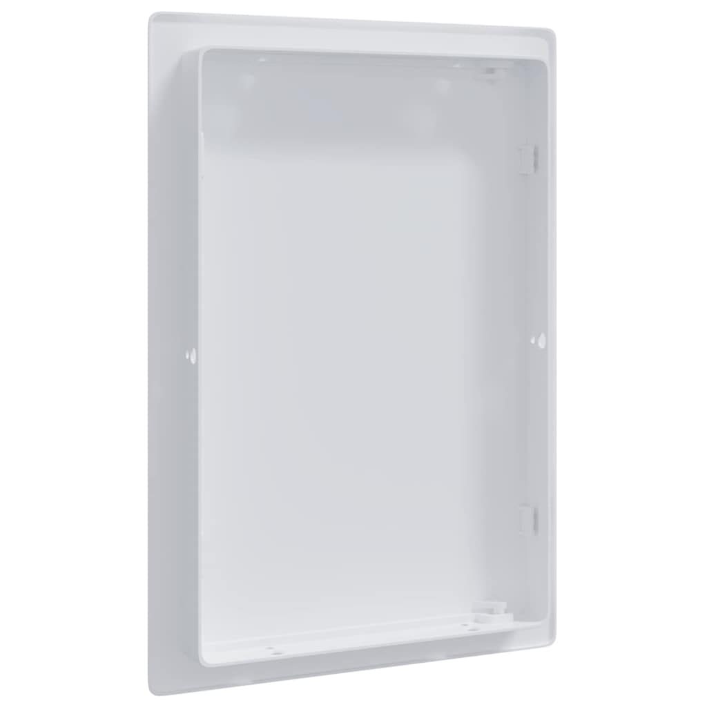 vidaXL Panele dostępu 2 pcs Biały 15 x 23 cm Plastik ABS