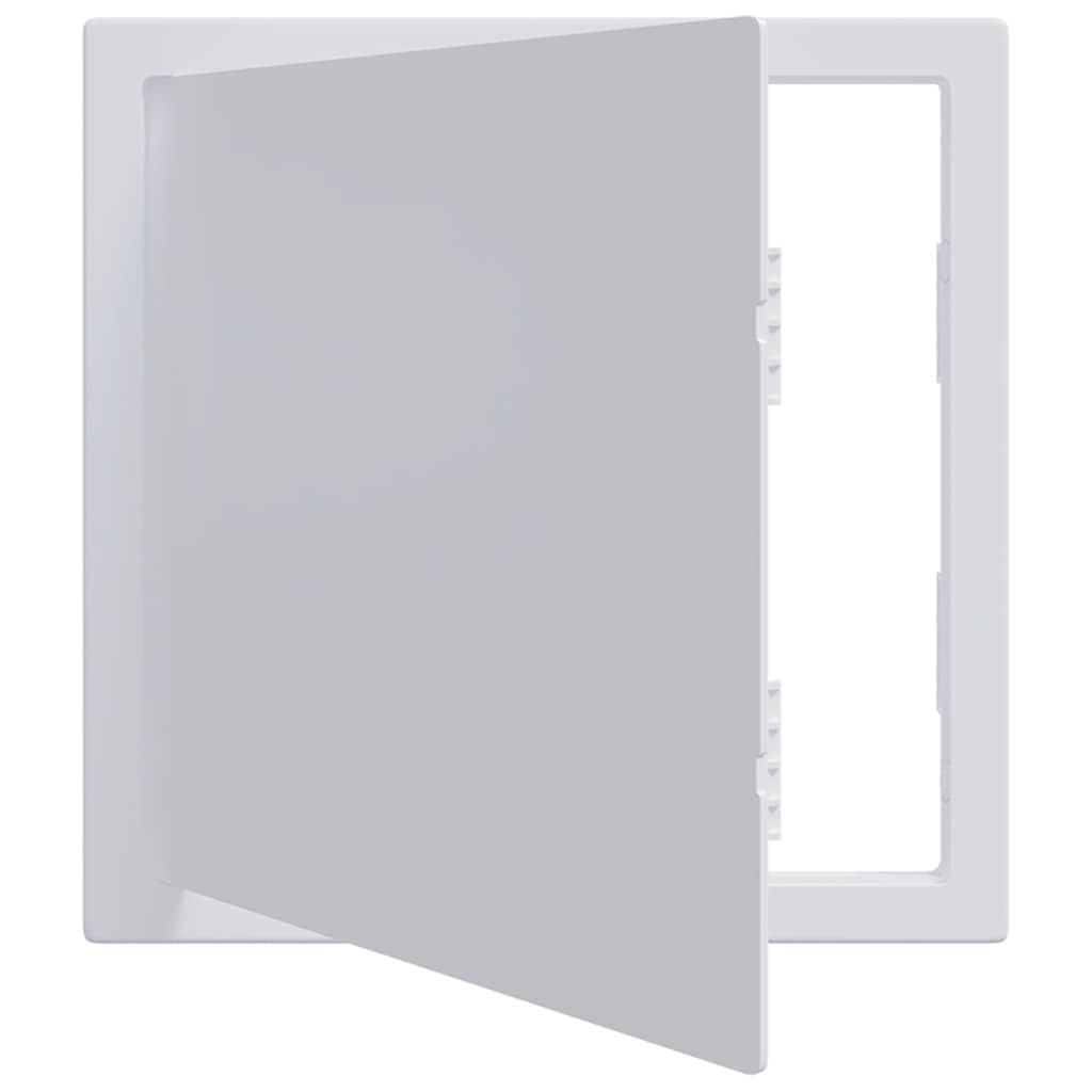 vidaXL Panele dostępu Biały 30 x 30 cm Plastik ABS
